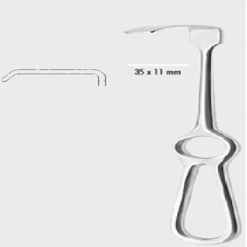 Ретрактор КОХЕР ЛАНГЕНБЕК (KOCHER LANGENBECK), 35х11 мм (mm)